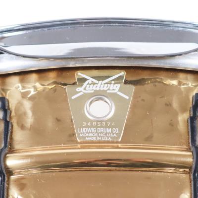 【中古】 スネアドラム ラディック Ludwig LB550K Bronze Phonic Hammered Bronze 14x5 シリアル
