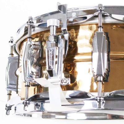 【中古】 スネアドラム ラディック Ludwig LB550K Bronze Phonic Hammered Bronze 14x5 ストレイナー