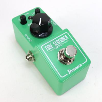 【中古】 チューブスクリーマー ミニ アイバニーズ IBANEZ TSMINI Tube Screamer Mini オーバードライブ ギターエフェクター 斜めアングル画像