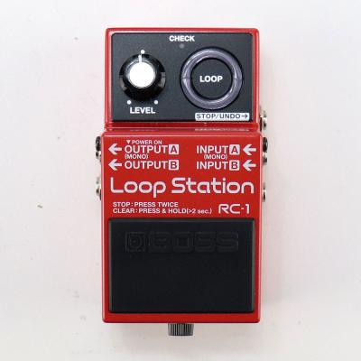 【中古】 ループステーション エフェクター BOSS RC-1 Loop Station ボス ギターエフェクター 正面