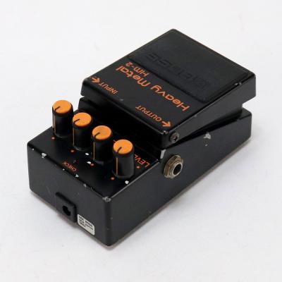 【中古】 ヘビーメタル エフェクター BOSS HM-2 Heavy Metal Made in Japan ディストーション ギターエフェクター 全体