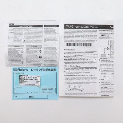 【中古】 クロマチックチューナー BOSS TU-3 Chromatic Tuner 付属品