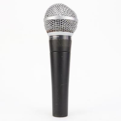 【中古】 マイク ダイナミックマイク ボーカル用 SHURE SM58 スモールロゴ Made in USA シュアー 58 ゴッパ シュア 本体画像 裏