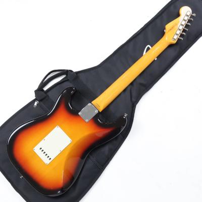 【中古】 エレキギター Fender Japan ST62-66DMC 3TS (ST62-DMC) 2007年頃製造 Dimarzio Collection(ディマジオコレクション)ピックアップ搭載 バスウッドボディー ボディバック画像