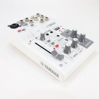 【中古】 ミキサー ヤマハ YAMAHA AG03 mk2 W ライブストリーミングミキサー ホワイト 詳細画像