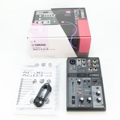 【中古】 ミキサー ヤマハ YAMAHA AG03 mk2 ライブストリーミングミキサー