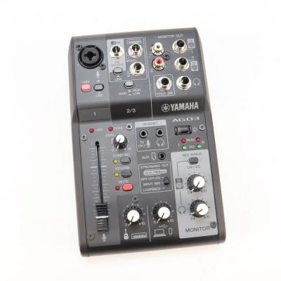 【中古】 ミキサー ヤマハ YAMAHA AG03 mk2 ライブストリーミングミキサー 詳細画像