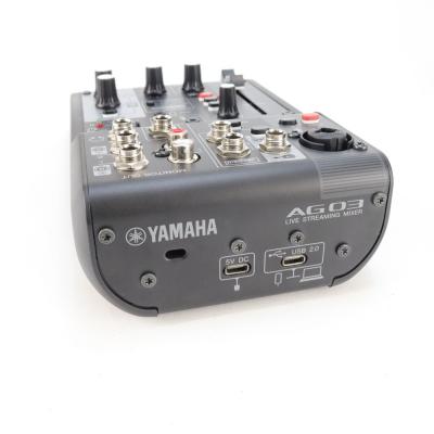 【中古】 ミキサー ヤマハ YAMAHA AG03 mk2 ライブストリーミングミキサー 詳細画像