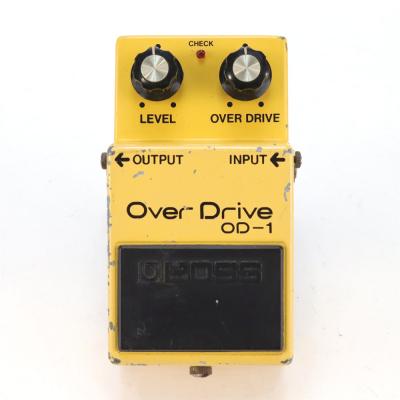 【中古】 オーバードライブ エフェクター BOSS OD-1 Over Drive 1982年製 ギターエフェクター
