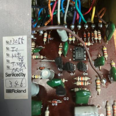 【中古】 オーバードライブ エフェクター BOSS OD-1 Over Drive 1982年製 ギターエフェクター 詳細画像