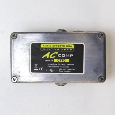 【中古】 オーバードライブ Xotic Custom Shop AC Booster Comp ボトム画像