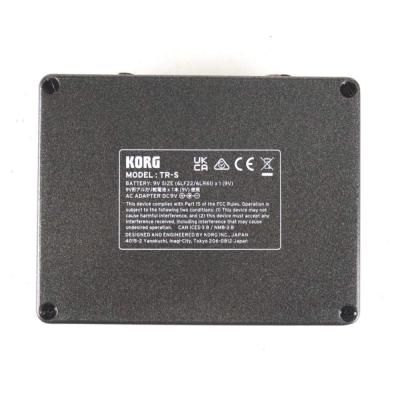 【中古】 Nu:Tekt KORG TR-S POWER TUBE REACTOR パワーチューブリアクター ギターエフェクター nutube 組み立て済み ボトム画像