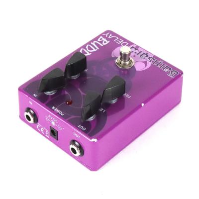 【中古】 エフェクター BUDDA ブッダ Samsara Delay Pedal ディレイ ギターエフェクター リア斜めアングル画像