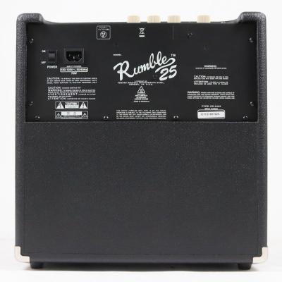 【中古】 ベースコンボアンプ フェンダー Fender Rumble 25 Combo ベースアンプ 本体画像 裏