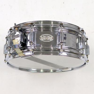 【中古】 スネアドラム ロジャース Rogers SUPERTEN SNARE DRUM 14x5 スネアドラム 正面