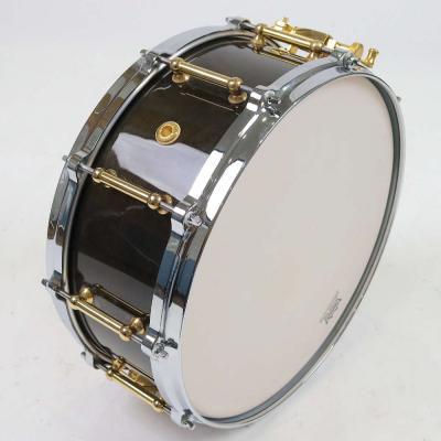 【中古】 スネアドラム パール Pearl Custom Classic ONE PIECE MAPLE SHELL LIMITED MODEL 14x5.5 サイド