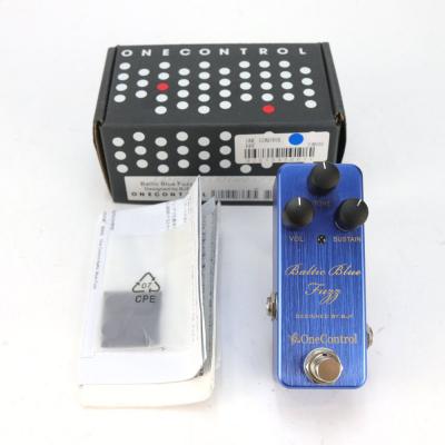 【中古】ファズ エフェクター One Control Baltic Blue Fuzz 旧デザイン ギターエフェクター ワンコントロール ワンコン