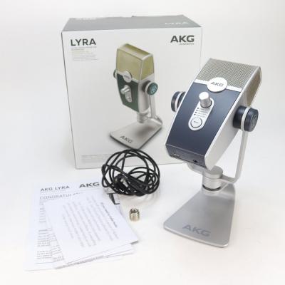 【中古】 AKG Lyra コンデンサーマイク USB接続対応