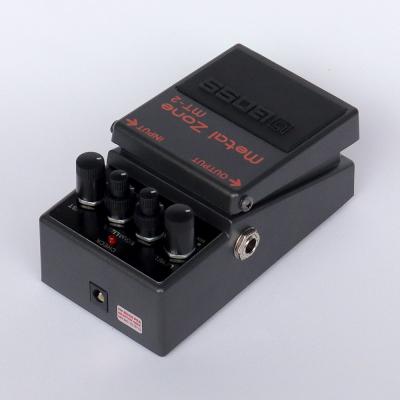 【中古】メタルゾーン エフェクター BOSS MT-2 Metal Zone ボス ギターエフェクター 全体