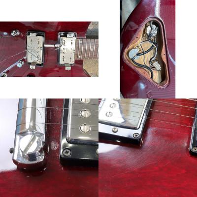 【中古】 エレキギター Gibson Les Paul Double Cutaway Studio Wine Red 1997年製 ギブソン レスポールスタジオ ダブルカッタウェイ ワインレッド ピックアップ