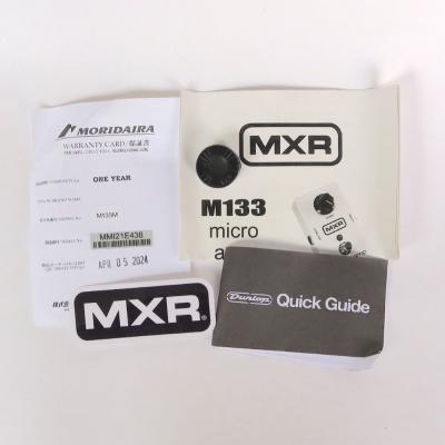 【中古】 ブースター エフェクター MXR M-133 MICRO AMP マイクロアンプ ギターエフェクター 付属品