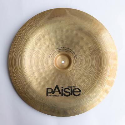 【中古】 チャイナシンバル パイステ PAISTE Signature Thin China 20インチ 裏面