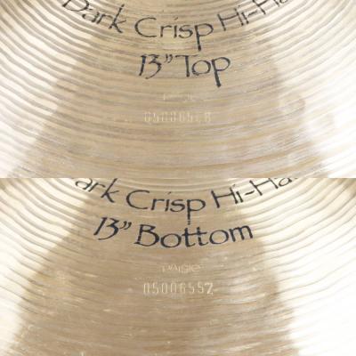 【中古】 ハイハットシンバル ペア パイステ PAISTE Signature Dark Crisp Hi-Hat Pair 13インチ シリアル