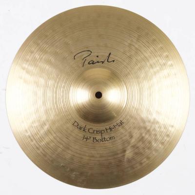 【中古】 ボトムのみ ハイハットシンバル パイステ PAISTE Signature Dark Crisp Hi-Hat Bottom 14インチ