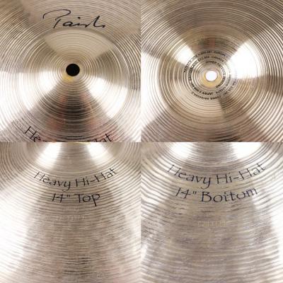 【中古】 ハイハットシンバル ペア パイステ PAISTE Signature Heavy Hi-Hat 14インチ ペア シリアル