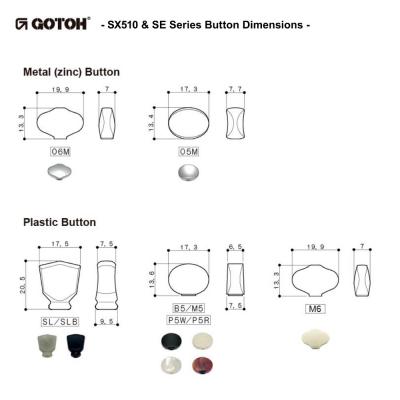 GOTOH ゴトー SXB510V-06M-L3R3-Gold ギター用ペグ ゴールド サイズ詳細