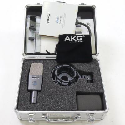 【中古】 マイク AKG C414 XLS サイドアドレス型 コンデンサーマイクロホン アカゲ アーカーゲー C414 付属品