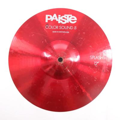 【中古】 スプラッシュシンバル パイステ PAISTE Color Sound 5 Red Splash 12インチ スプラッシュシンバル