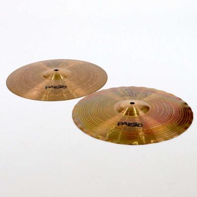 【中古】 ハイハットシンバル ペア パイステ PAISTE Alpha Sound Edge HiHat Pair 14インチ ペア 斜めアングル画像