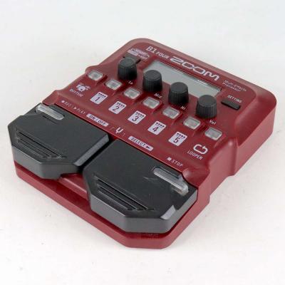 【中古】 ベースマルチエフェクター ZOOM B1 FOUR 斜めアングル画像
