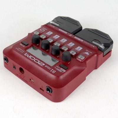 【中古】 ベースマルチエフェクター ZOOM B1 FOUR リア斜めアングル画像