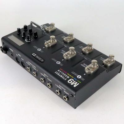 【中古】 マルチエフェクター ライン6 LINE6 M9 STOMPBOX MODELER リア斜めアングル画像