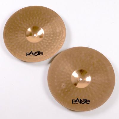 【中古】 ハイハットシンバル ペア パイステ PAISTE 201 BRONZE HIHAT 14インチ ペア 裏面画像