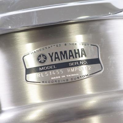 【中古】 スネアドラム ヤマハ YAMAHA RLS1455 Recording Custom Stainless Steel Snare 14x5.5 スネアドラム 詳細画像