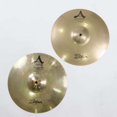 【中古】 ハイハットシンバル ジルジャン ZILDJIAN A CUSTOM HIHAT 13インチ ハイハットシンバル ペア