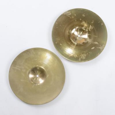 【中古】 ハイハットシンバル ジルジャン ZILDJIAN A CUSTOM HIHAT 13インチ ハイハットシンバル ペア 裏面