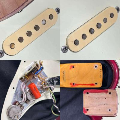【中古】 フェンダー ジャパン Fender Japan Stratocaster ST62-78TX OCR 2006年〜2008年製 ストラトキャスター エレキギター ピックアップ、ポット、ネックジョイント