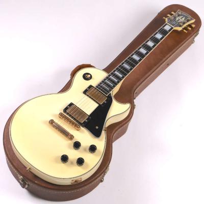 【中古】 エレキギター Gibson Les Paul Custom Alpine White 1989年製 ギブソン レスポールカスタム ホワイト 基盤ピックアップ搭載