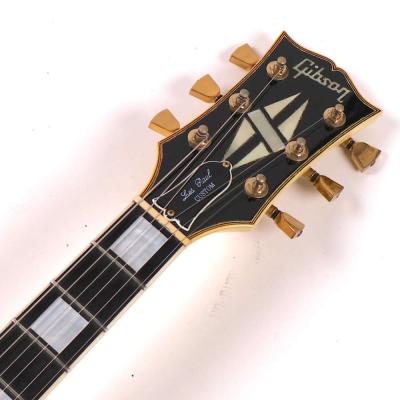 【中古】 エレキギター Gibson Les Paul Custom Alpine White 1989年製 ギブソン レスポールカスタム ホワイト 基盤ピックアップ搭載 ヘッド