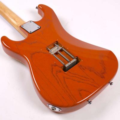 【中古】 エレキギター SCHECTER EX-24-CUSTOM AMBER Quilted Maple Top EX-V シェクター EXCEED エクシード ボディバック