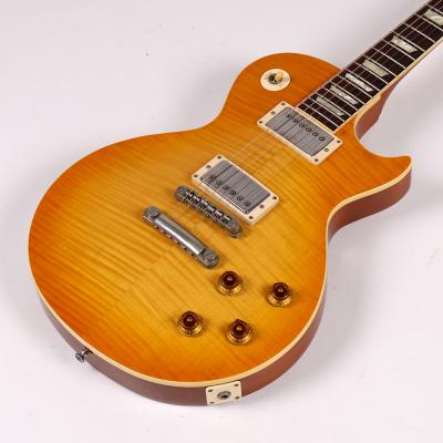 【中古】 エレキギター Orville by Gibson LPS-T Les Paul Standard with Laminated Tiger Maple Lemon Drop 1992年製 オービル レスポール Gibson490R/Tピックアップ搭載 ディープジョイント バイギブ ボディ