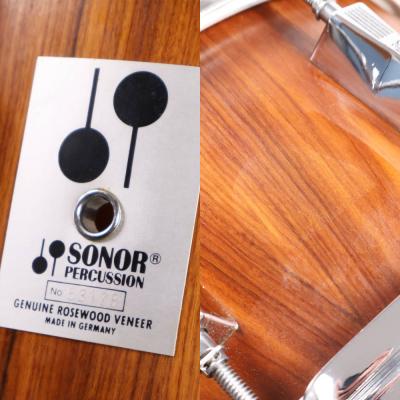 【中古】 スネアドラム ソナー SONOR D-516PA Phonic Series 14×6.5 Genuine ROSEWOOD Veneer シリアル
