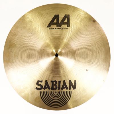 【中古】 クラッシュシンバル セイビアン SABIAN AA ROCK CRASH 16インチ