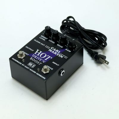 【中古】 オーバードライブ ブースター エフェクター CARL MARTIN カールマーチン Hot Drive’n Boost Mk2 ギターエフェクター 全体