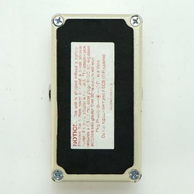 【中古】 ブースター エフェクター MXR M-133 MICRO AMP マイクロアンプ ギターエフェクター 裏面