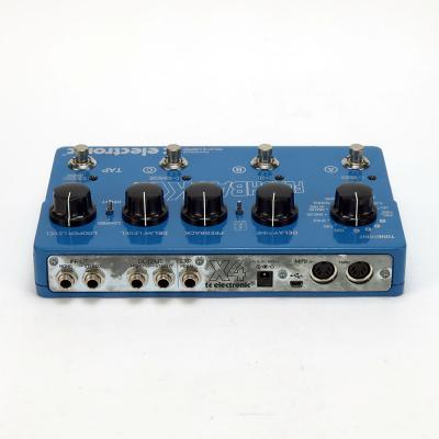 【中古】 ディレイ ルーパー エフェクター tc electronic Flashback X4 Delay & Looper ギターエフェクター 背面